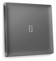 Лицевая панель ALFA (Антрацит серый) для 1-клавишных выключателей с подсветкой QUANT AP6520