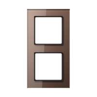 JUNG A creation Стекло Мокка Рамка 2-ая