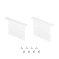 Arlight Заглушка LINIA49-F-S WHITE глухая (Металл)