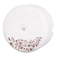 BIRONI Лизетта Керамика Белый Декор D106/2 Распред.коробка 90*60 мм