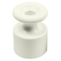 BIRONI Ришелье Пластик Слоновая кость Изолятор 300шт/уп BIRONI Ришелье Пластик Слоновая кость Изолятор 300шт/уп