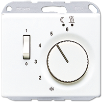 JUNG SL 500 Белый Регулятор теплого пола, 10(4)А