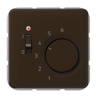 JUNG комнатный термостат, коричневый