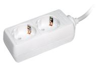 IEK Удлинитель У02 2 места 2Р+РЕ/5 метров 3х1мм2 16А/250