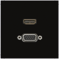 JUNG HDMI / VGA, чёрный