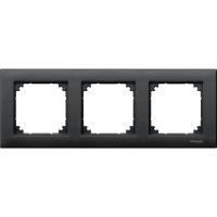 SE Merten SM M-Plan Антрацит Рамка 3-ая