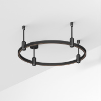 Arlight Основание ART-APRIORI-ROUND-ROD-200-R600 (BK) (IP20 Металл, 3 года)