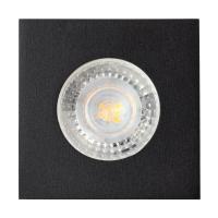 DK2031-BK Встраиваемый светильник, IP 20, 50 Вт, GU10, черный, алюминий