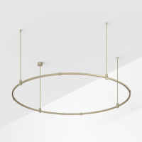 Основание ART-APRIORI-ROUND-ROD-400-R1500 (OG) (Arlight, IP20 Металл, 3 года)