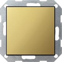 Gira S-55 Латунь Заглушка с опорной платой