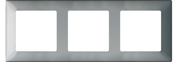 Legrand Valena LIFE Сталь Рамка 3-ая