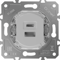 Donel USB зарядное устройство 12 Вт тип A+С, серия D16, DO12310
