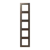 JUNG A 500 Мокка Рамка 5-ая