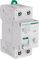 Systeme Electric Systeme9 Авт. выкл. диф. тока (АВДТ) 1P+N B 40A 6kA 100мА Тип-A 230В
