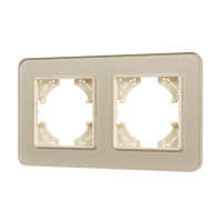 Arlight Рамка стеклянная FRM-OMALI-GS-2-GD (-)