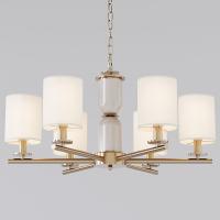 Потолочный светильник 60146/6 латунь Eurosvet Caprera