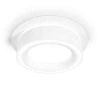 Комплект встраиваемого светильника Ambrella light XC8050018 SWH/FR белый песок/белый матовый GX53 (C8050, N8433)