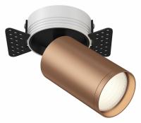 Встраиваемый светильник (Набор) C058CL-1BC(C058CL-01B(1шт.), TRA020-01C(1шт.), DLA048-01W(1шт.)) Maytoni Focus S