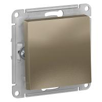 SE AtlasDesign Шампань Выключатель 1-клавишный сх.1, 10АХ, механизм
