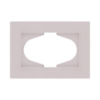 Рамка для двойной розетки, кашемир матовый Kollinger Eleganz Plex EP120CM