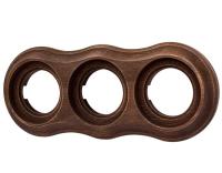 BIRONI Пиластро Бук Винтаж Рамка 3-ая (накладной монтаж)