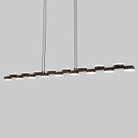 Подвесной светодиодный светильник 90332/17 черный Eurosvet Tapioca