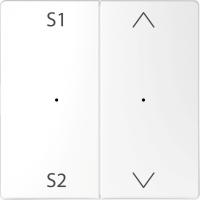 SE Merten D-Life Белый Лотос PlusLink Клавиша 2-ая с S1/S2, вх/вз