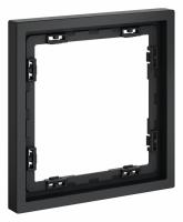 Рамка пластиковая VOLTUM S70 на 1 пост, (графит)