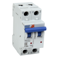 КЭАЗ OptiDin BM63 Автоматический выключатель 2P 8A C 6кА DC (BM63-2C8-DC-УХЛ3)