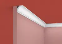 Карниз KX019, 30х30, 2000мм, Экополимер/35 Карниз KX019, 30х30, 2000мм, Экополимер/35