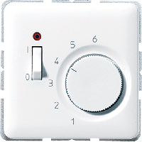 JUNG CD 500/CD plus Серый Термостат комнатный, 10(4)А