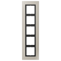 JUNG LS plus Edelstal Сталь Рамка 5-ая