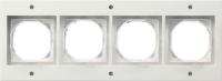 Gira TX-44 Белый Рамка 4-ая