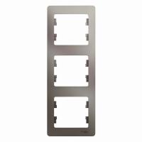 SE Glossa Платина Рамка 3-ая, вертикальная