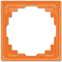 JUNG Рамка для инсталляции в кабельных каналах, однократная оранжевая