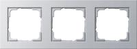 Gira E2 Алюминий Рамка 3-ая