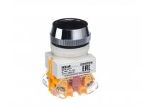 Dekraft Выключатель кноп. ABLF D30 ЧЕРНЫЙ 220В ВK-30