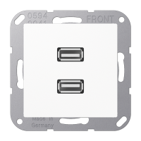 JUNG A500 Накладка 2xUSB