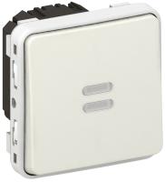 Legrand Plexo Белый Мех Выключатель 1-клавишный с/п с задержкой отключения