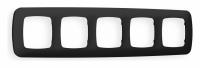 Рамка OMEGA Ecta (Черный матовый) 5-ая OF140705