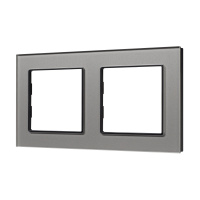 Arlight Рамка стеклянная FRM-GLARE-GS-2-GR (-)