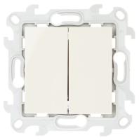 Simon 24 Слоновая кость Двухклавишный выключатель Simon 24 Слоновая кость Двухклавишный выключатель
