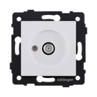 Розетка спутниковая SAT, белый матовый Kollinger REA-020WM для Aspekt, Eleganz, Reflex