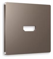 Лицевая панель ALFA (Темная бронза матовый) для HDMI розетки QUANT AP6440