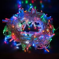 Гирлянда нить с мерцанием 20м IP65 400-102 мульти Eurosvet 400-102