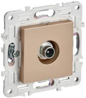 IEK SKANDY Песочный Розетка TV проходная SK-A17Sa