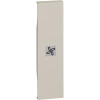 BT Living now Песочный Лицевая панель с символом вентилятор для выключ и переключ 1 мод