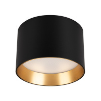 Arlight Светильник SP-BISCOTTO-R120-12W Warm3300-MIX (BK-GD, 80 deg, 230V) (IP54 Металл, 5 лет)