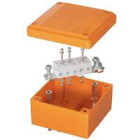 DKC Коробка пластиковая FS с гладкими стенками и клеммниками, IP56, 100х100х50 мм, 5р, 450V, 20A, 10 мм2