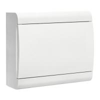 EKF Basic Щит распределительный ЩРН-П-10 (пром. упаковка) белая дверца IP41